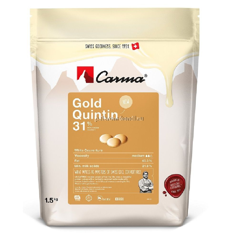     "Carma" Gold Quintin 31%,  200
