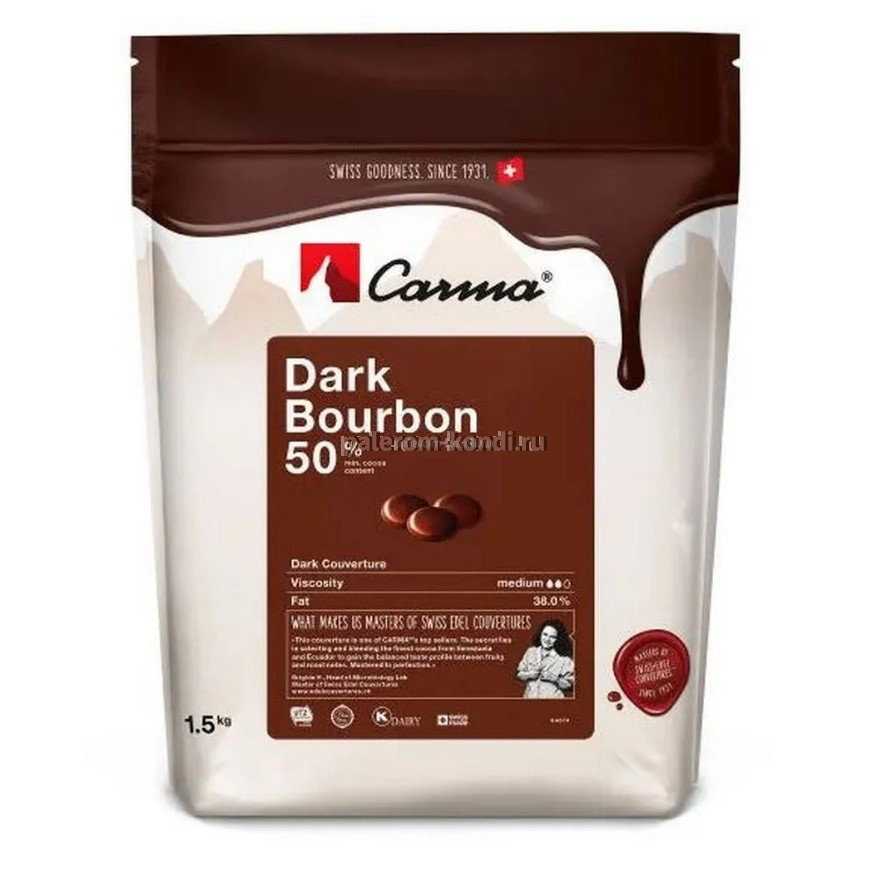   "Carma" Dark Bourbon 50%,  1,5