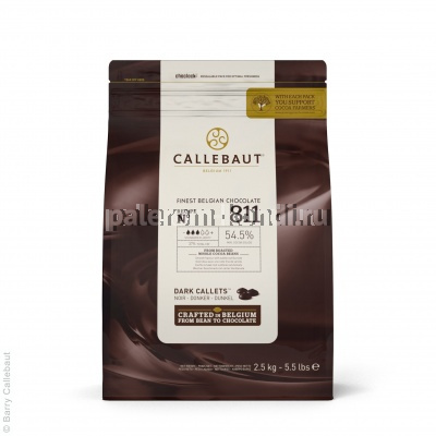 Шоколад "Callebaut"- Тёмный 54,5%, 10кг