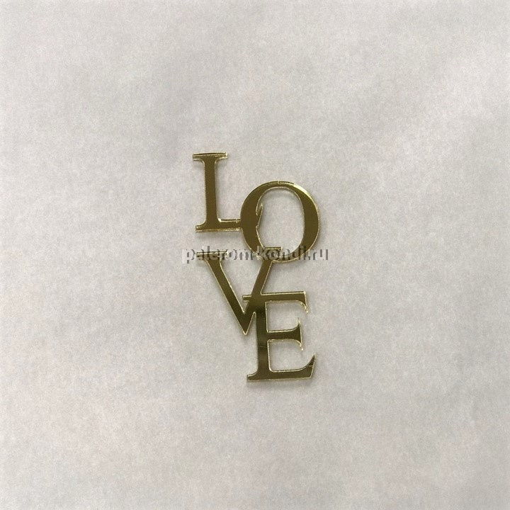  "Love"   , 6*3,1, 1